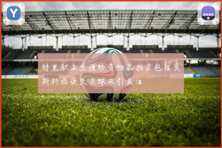 特里职业生涯珍贵物品拍卖包括莫斯科雨夜失点球衣引关注